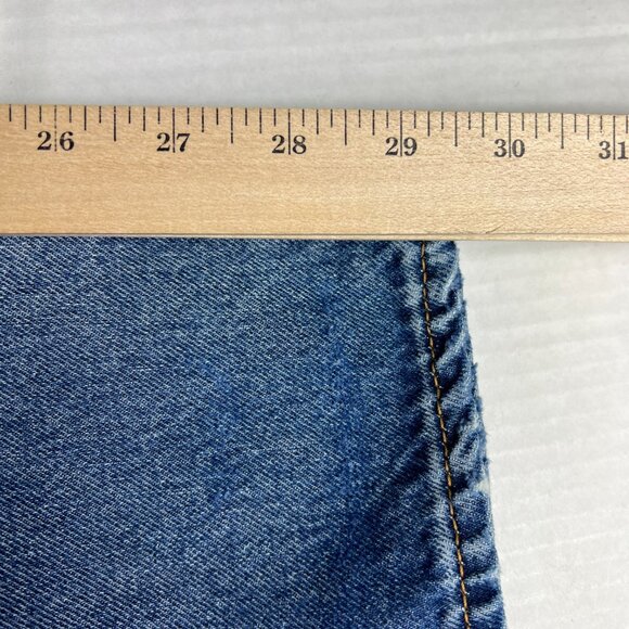 Levi's Jeans Men's 31X29* 512 Slim Tapered Blue Faded Dirtressed Denim Tag 31x32 - Picture 11 of 16